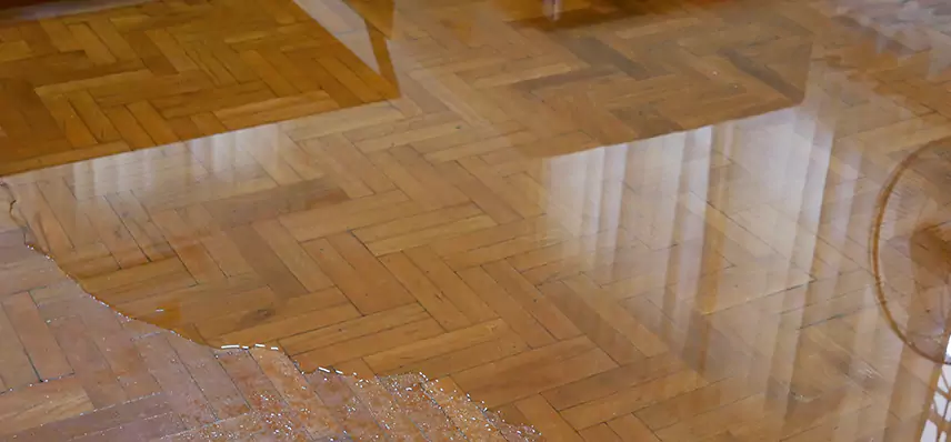 Laminate Wood Floor Water Damage Repair in Riverside